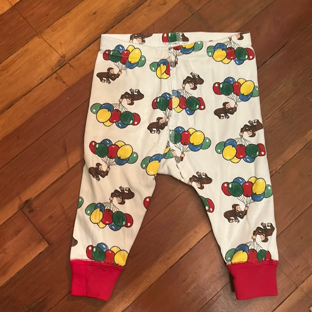 Hanna Andersson Curious George PJ Bottoms